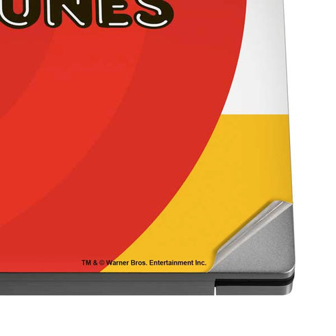 Looney Tunes Daffy Duck Yellow Stripes Dell XPS Skin